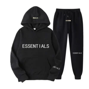 Essential Fear Of God Tracksuit Black