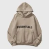 Essential Hoodie Brown