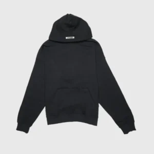 Essentials 3M Logo Pullover Hoodie Black