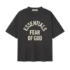 Essentials Campus 90s Faded T Shirts Black