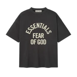 Essentials Campus 90s Faded T Shirts Black