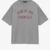 Essentials Fear Of God Jersey Crewneck Tee