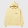 Essentials Fear of God Mr. Porter Logo Hoodie Print