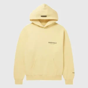 Essentials Fear of God Mr. Porter Logo Hoodie Print