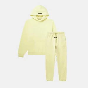 Essentials Fear of God cream Canary Tracksuit