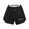 Essentials Men Black Shorts