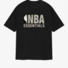 Essentials NBA Tee Short Black Sleeve