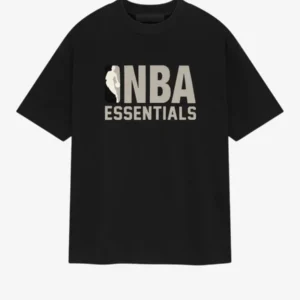 Essentials NBA Tee Short Black Sleeve