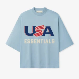 Essentials Stone T-Shirt Blue