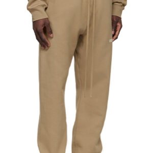 Essentials Tan Cotton Lounge Pant