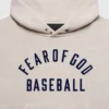 Fear Of God Baseball Hoodie Cream1