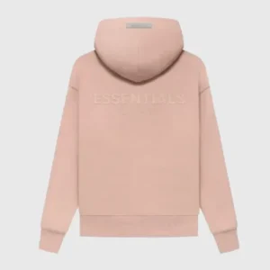 Fear of God Essentials Pullover Hoodie Pink