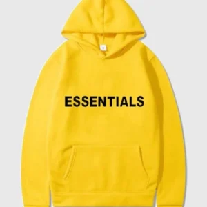 Fear of God Hoodie Essentials Yellow