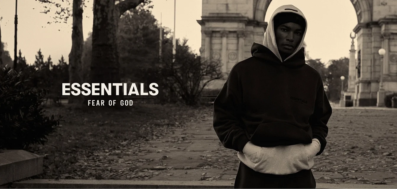 Essentials hoodie banner